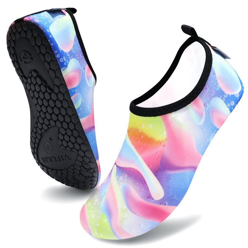 VIFUUR Water Sports Unisex Shoes Colorful Ripple - 7.5-8.5 W US / 6-7 M US (38-39) - Image 3